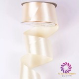 Szatén szalag 38mmx22,86m - Krém