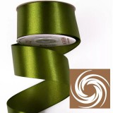 Szatén szalag 38mmx22,86m - Olívazöld