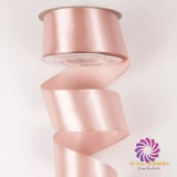 Szatén szalag 38mmx22,86m - Púder Bézs