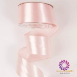 Szatén szalag 38mmx22,86m - Púder Rózsaszín