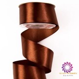 Szatén szalag 38mmx22,86m - Sötétbarna