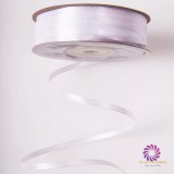 Szatén szalag 3mmx91,44m - Fehér