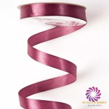 Szatén szalag12mmx22,86m - Padlizsánlila