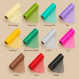 Szegély nélküli organza tekercs 15 cm × 10 m – élénk, mély és természetes árnyalatok