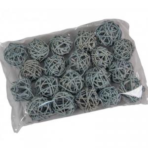 Vesszőlabda 4 cm-es 20 db - Havas Szürke