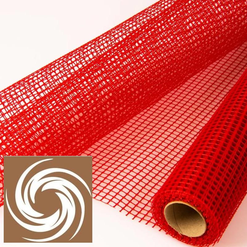 Valensz háló 50 cm x 4,5m - Piros