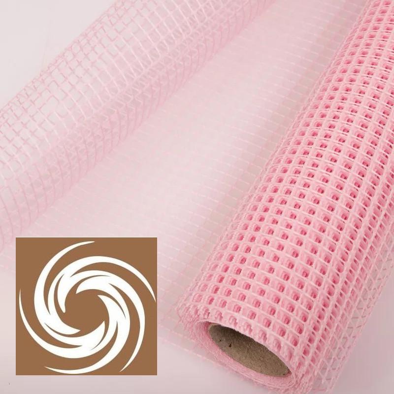 Valensz háló 50 cm x 4,5m - Világos Rózsaszín