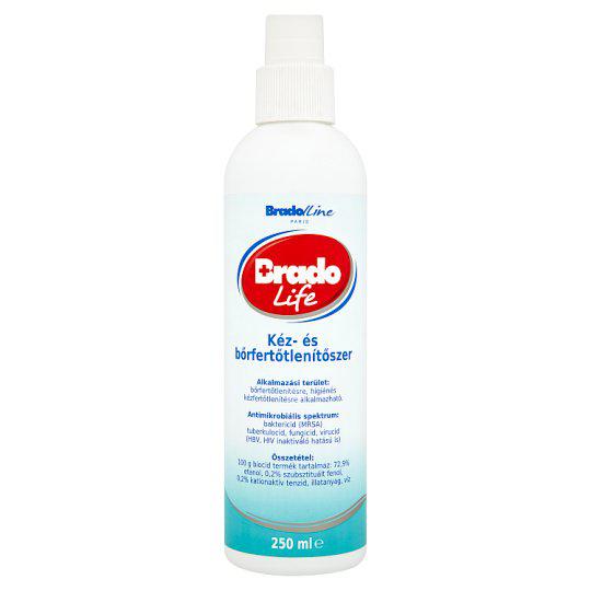 Bradolife fertőtlenítő spray színtelen 250ml