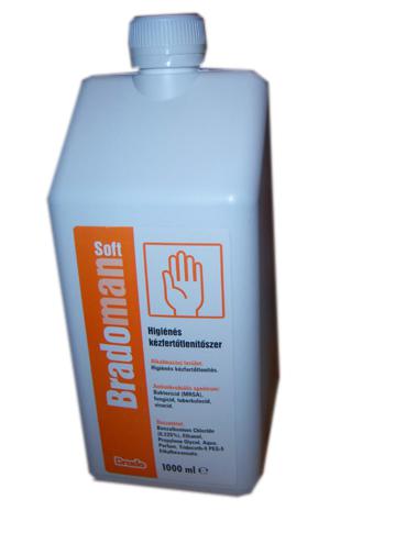 Bradoman soft kézfertőtlenítő 1 l