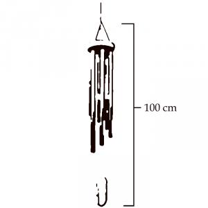 Lunar Flower Szélcsengő 100cm