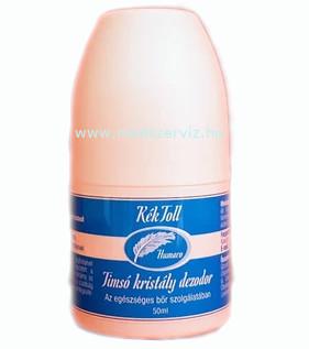 Humaco Kék Toll timsó kristály dezodor 50ml