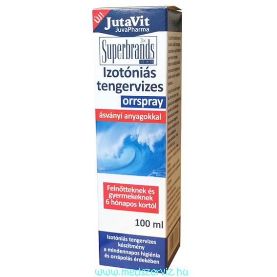 JutaVit Izotóniás Tengervizes orrspray 100ml