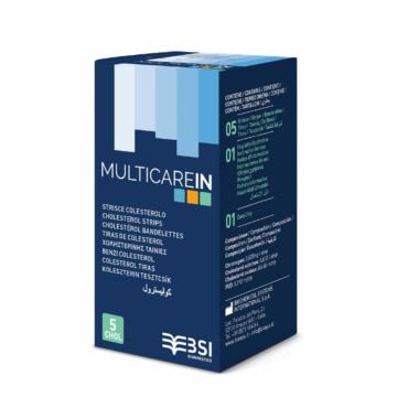 Multicare IN koleszterin tesztcsík 5db