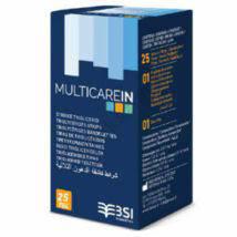 Multicare IN triglicerid tesztcsík 25 db