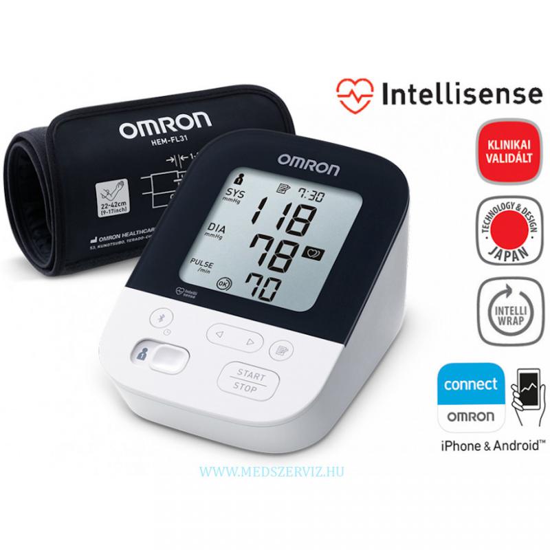 OMRON M4 Intelli IT bluetooth automata vérnyomásmérő