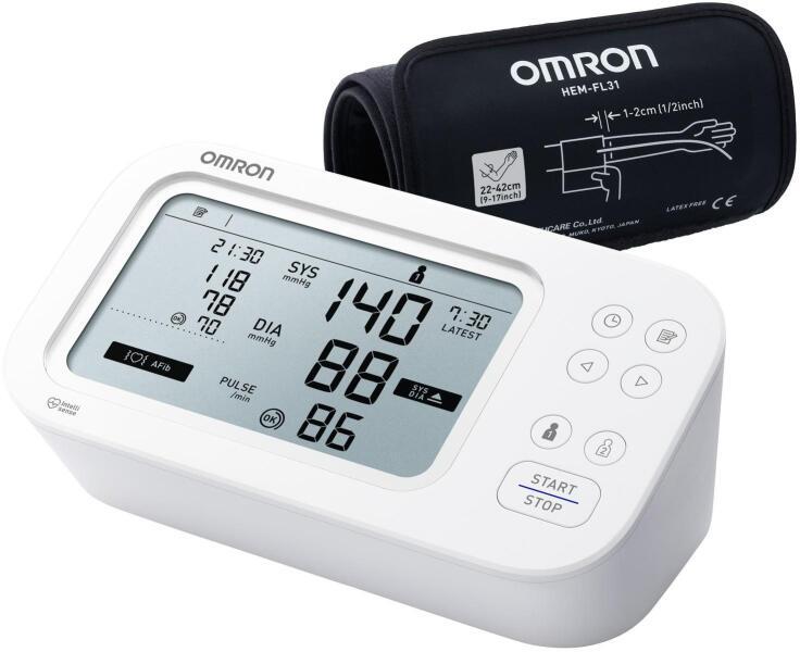 OMRON M6 COMFORT AFib INTELLISENSE felkaros vérnyomásmérő