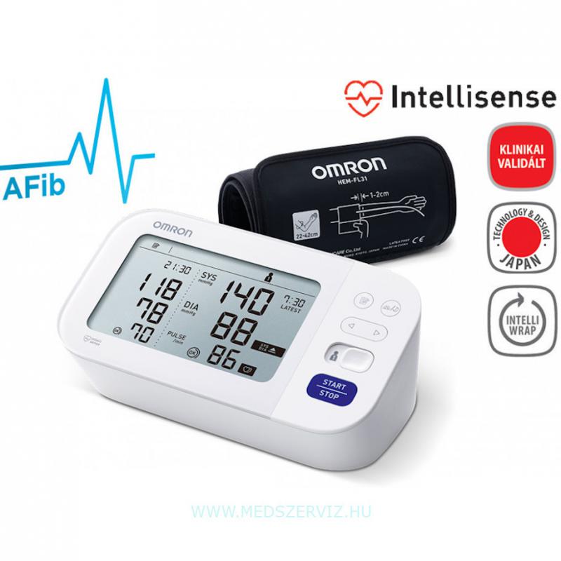 OMRON M6 Comfort Intellisense felkaros vérnyomásmérő