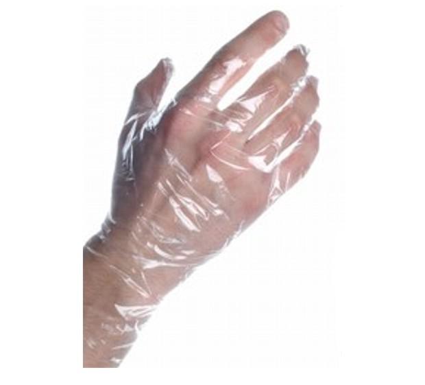 PE fólia kesztyű 100db