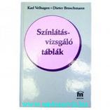 Színlátásvizsgáló könyv Velhaagen