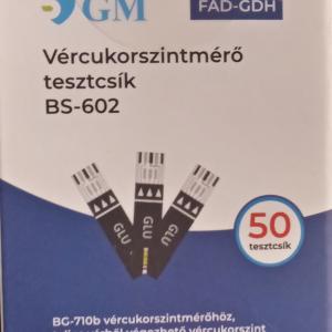 GM vércukor tesztcsík 50 db