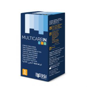 Multicare IN triglicerid tesztcsík 5 db