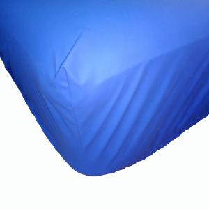 Vízhatlan körgumis BP/vetex kék matracvédő lepedő 90 X 200 cm / 25cm