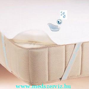 Vízhatlan ágyvédő frottír lepedő gumipántokkal