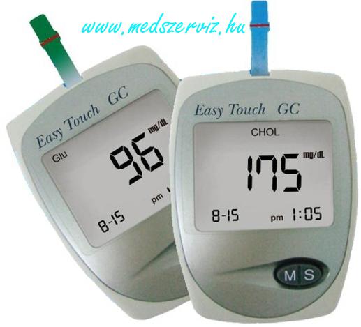 Wellmed Easy Touch GC cukor- és koleszterinszintmérő