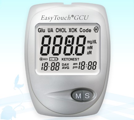 Wellmed Easy touch GCU cukor-, húgysav- és koleszterinszintmérő