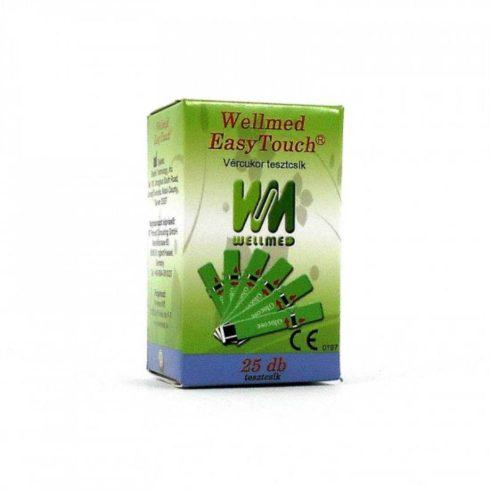 Wellmed Easy touch vércukor tesztcsík 25 db