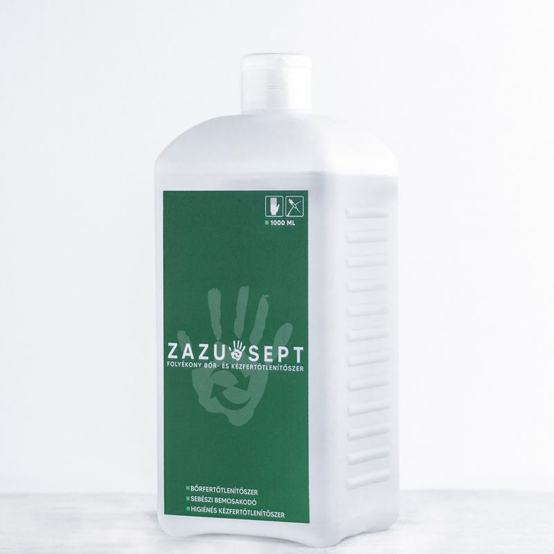Zazusept 1000 ml bőr és felület-fertőtlenítő folyadék