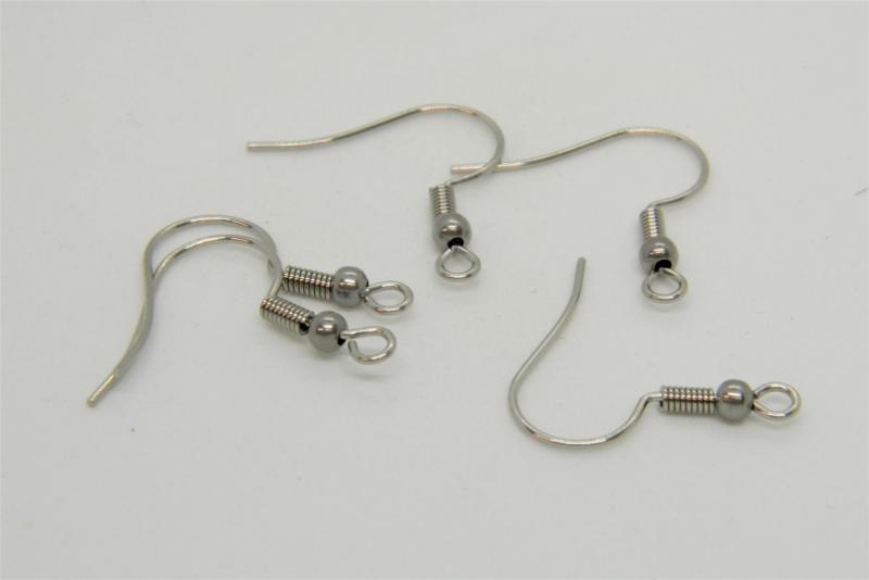 Acél fülbevaló alap