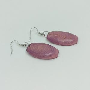 Fa fülbevaló lila-szilvafa