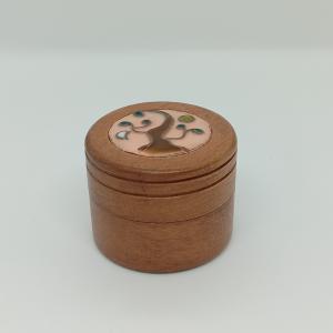 Fa gyűrűs ékszerdoboz-tűzzománc