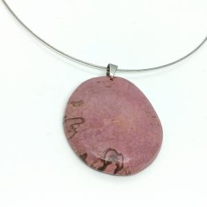 Fa medál -pasztel lila