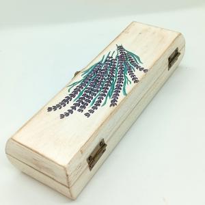 Fa tolltartó -levendulás