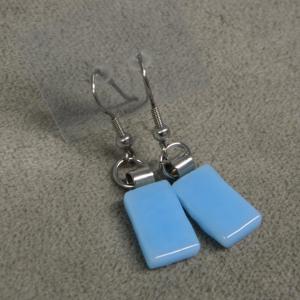 kék lecsüngős fülbevaló