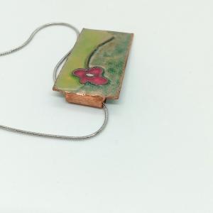 Pipacs tűzománc szett