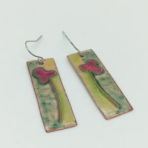 Pipacs tűzománc szett