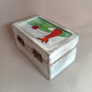 Rókás kincses mini doboz