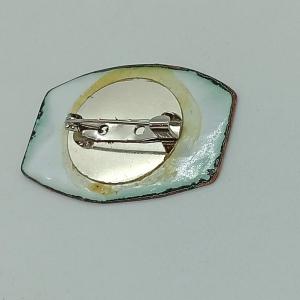 Tűzzománc kitűző-bross