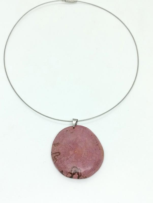 Fa medál -pasztel lila