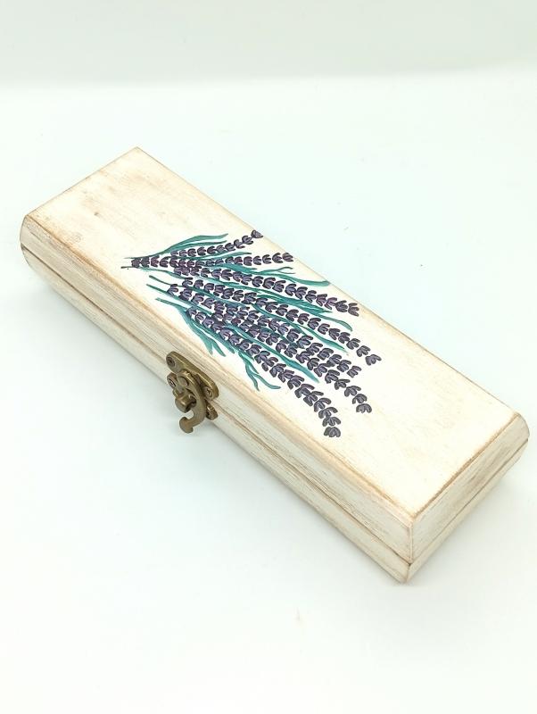 Fa tolltartó -levendulás