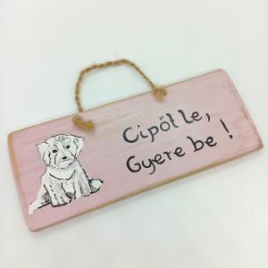 Ajtó kopogtató -kutyás