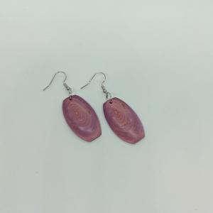 Fa fülbevaló lila-szilvafa