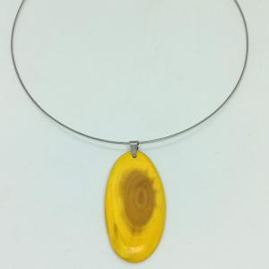 Fa medál -napsárga