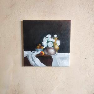 Festmény - Csokor -Csendélet