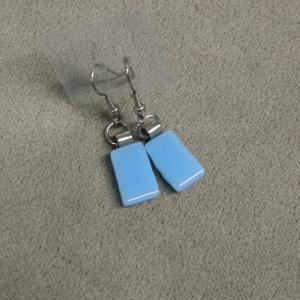 kék lecsüngős fülbevaló