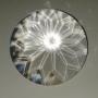 Szivárvány kristály lótusz 40 mm