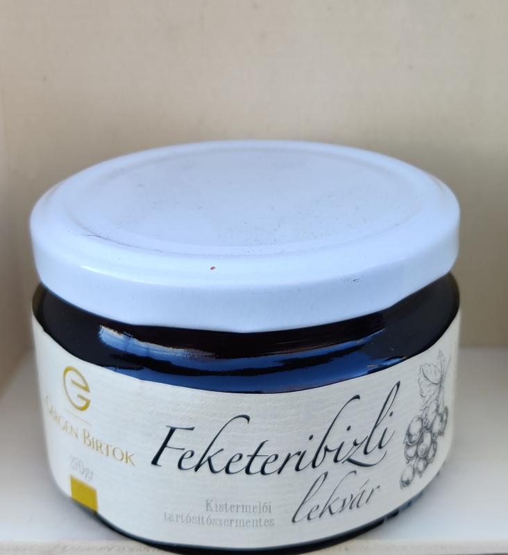 Feketeribizli lekvár 250 gr
